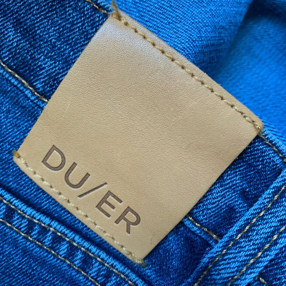 NWOT DU/ER Midweight Performance Denim Wide Leg Jean - Picture 13 of 15